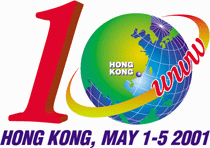 WWW10 Conference logo