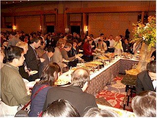 [ conference dinner at hotel new otani ]
