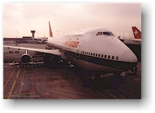 [ Swissair Boeing 747 Jumbo Jet ]
