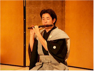 [ japanese flute player ]